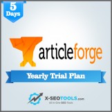 Article Forge Yearly Trial Plan Valid for 5 Days [Private Login]